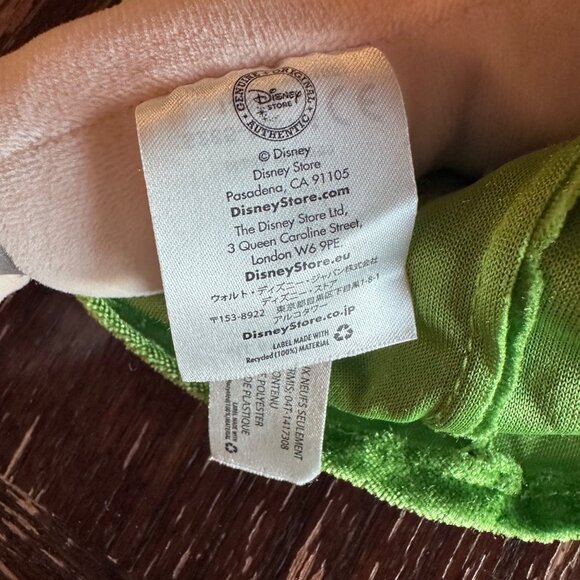 Vintage Disney Store Miss Piggy Plush Doll 20" Green Dress Embroidered Details P - Picture 5 of 14